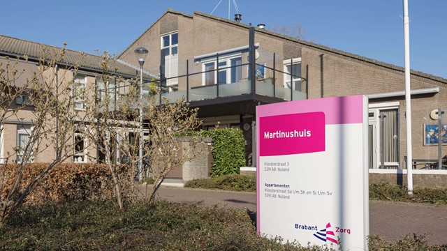 Vooraanzicht Martinushuis