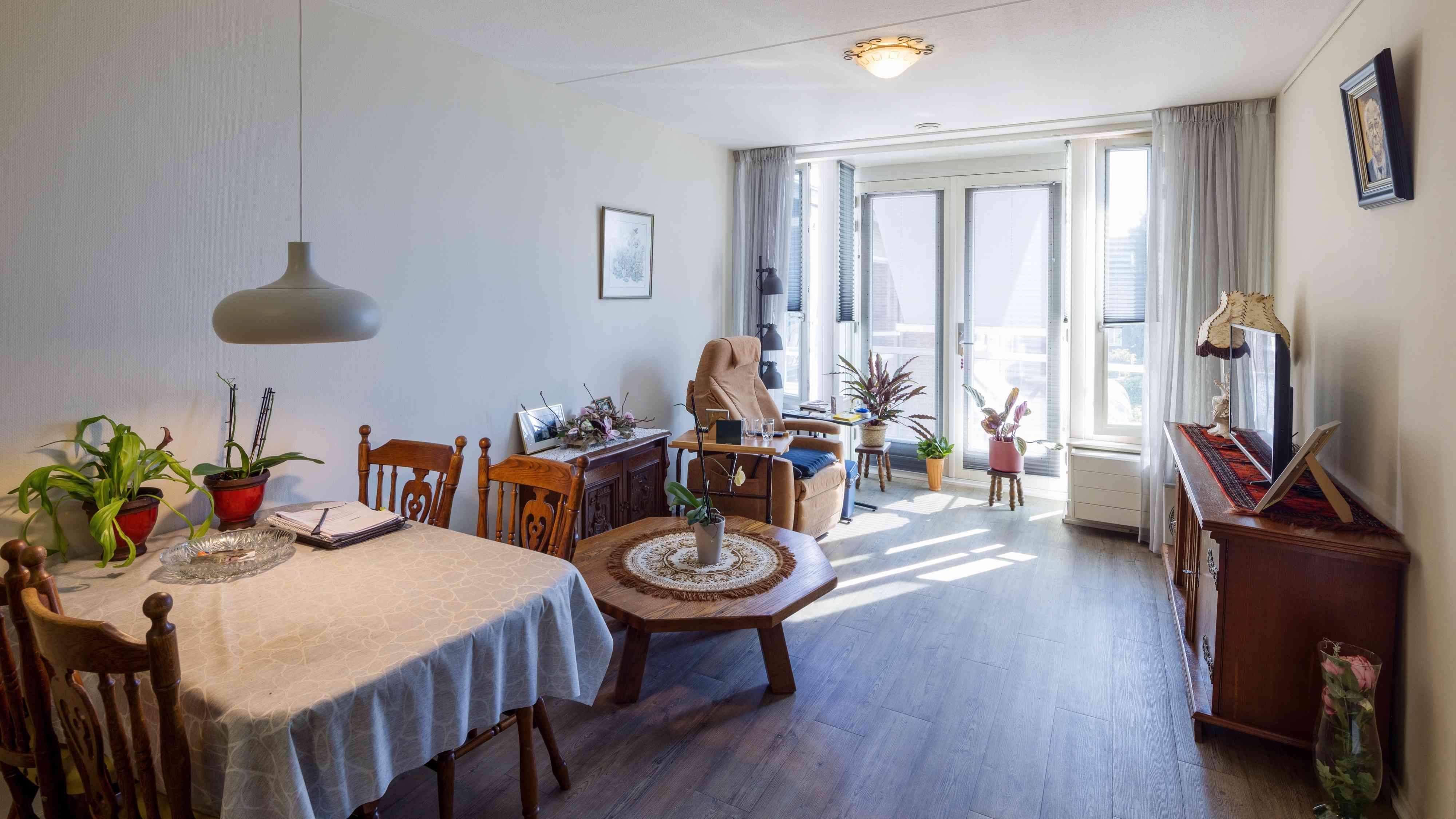 Een voorbeeld van een woning in Sint Petrus