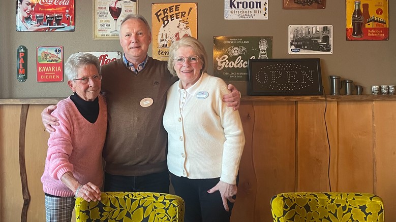 Henk, Leni en Dorien