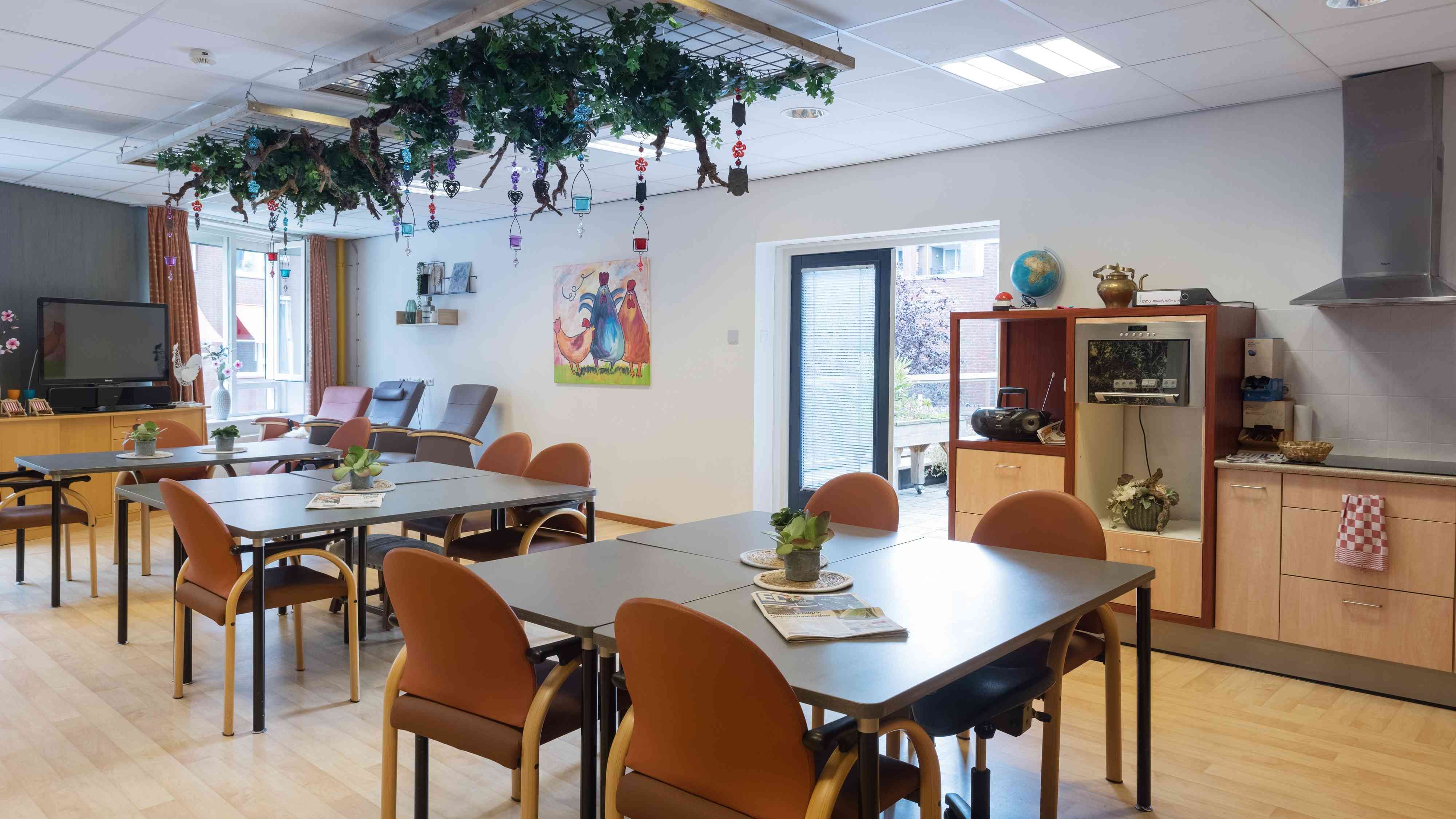 De gemeenschappelijke ruimte