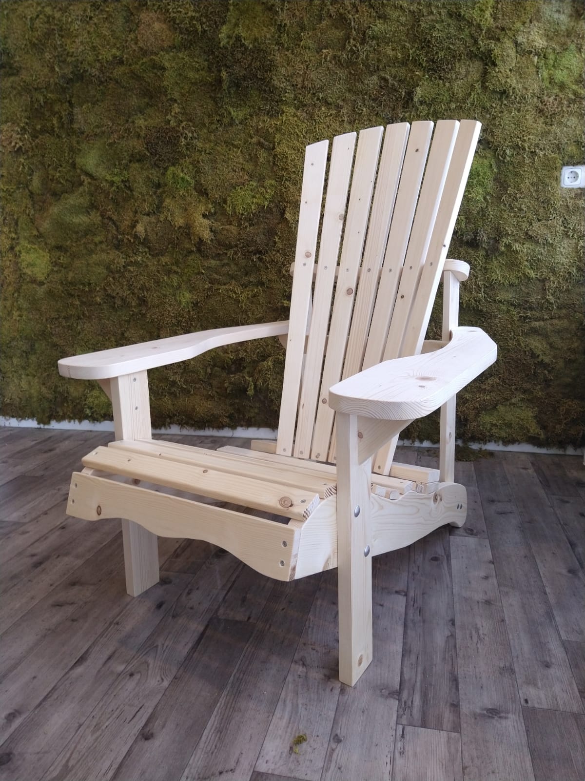 Tuinstoel van steigerhout