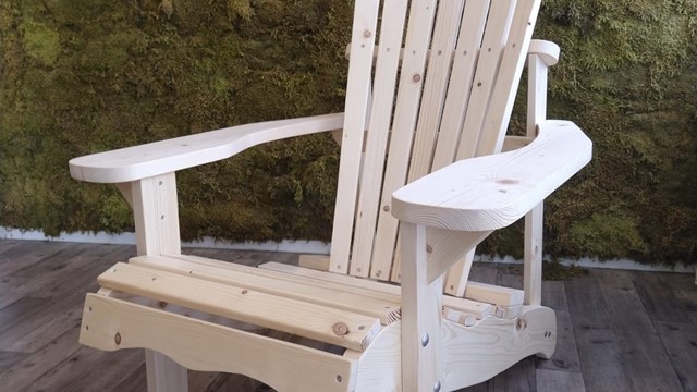 Tuinstoel van steigerhout