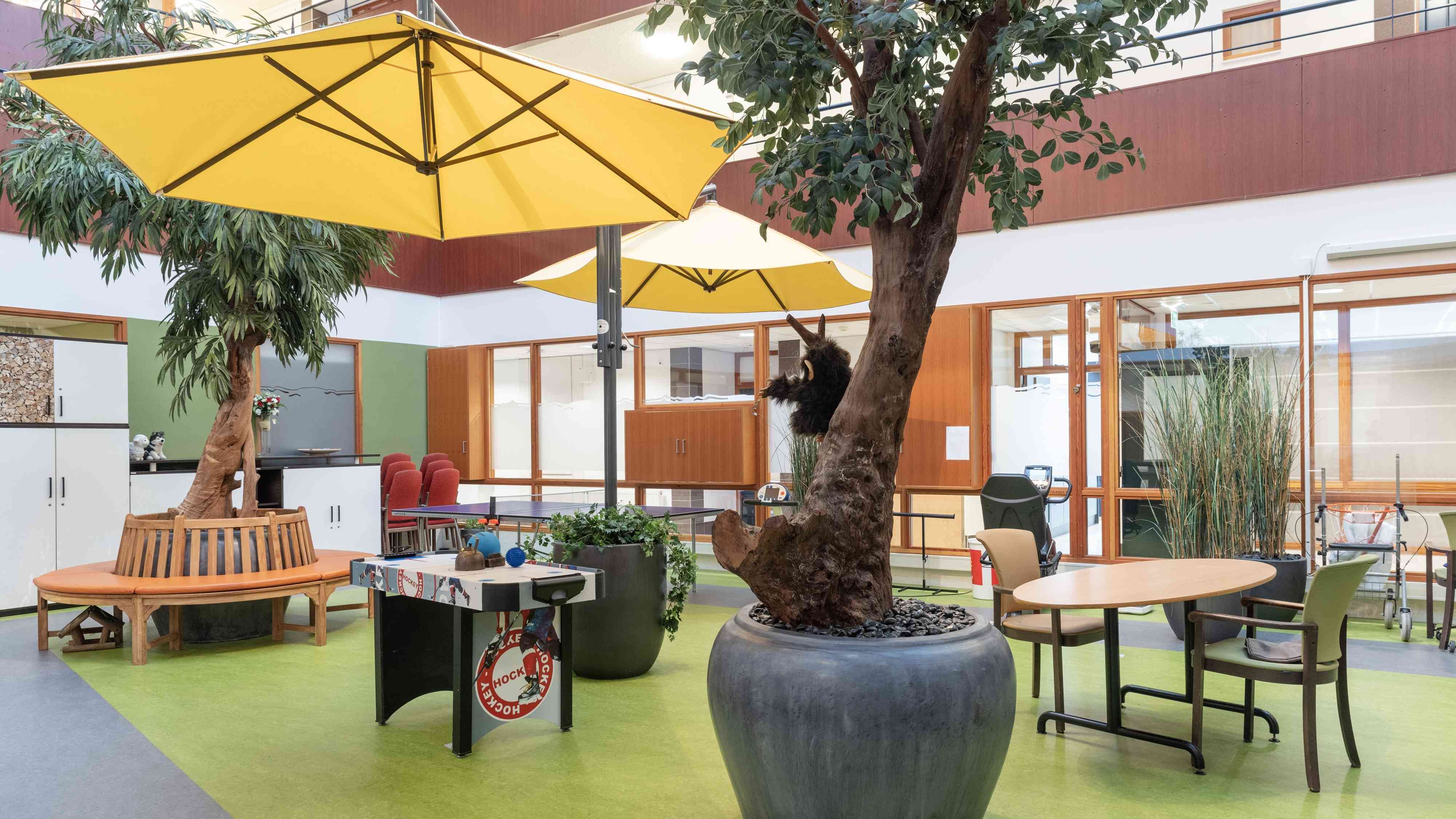 Het ontmoetingsplein