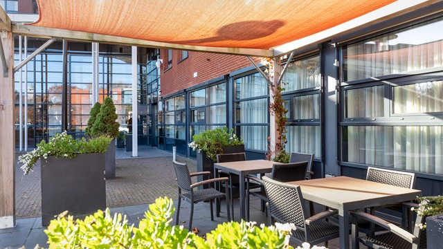 Het terras