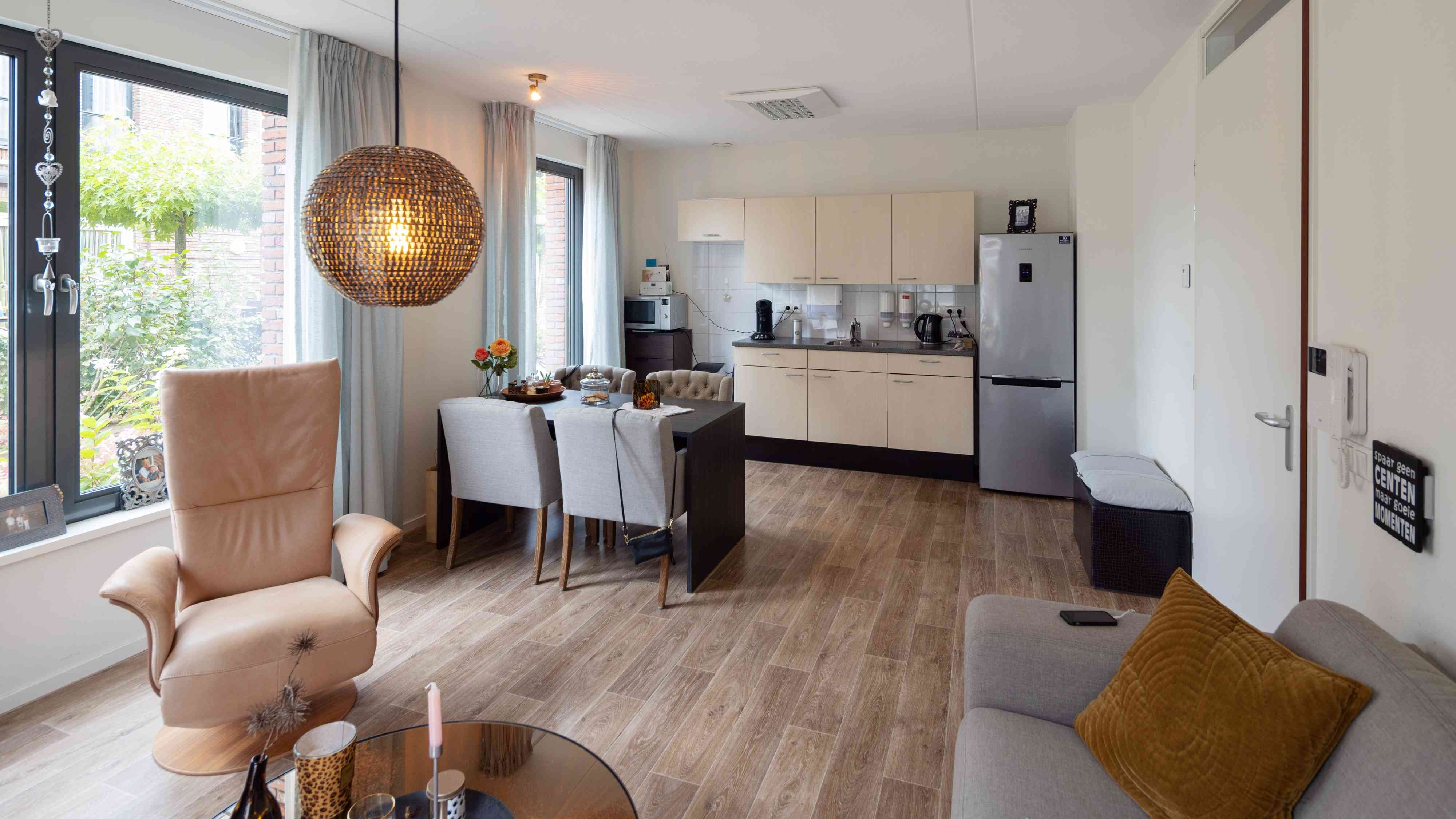 Een voorbeeld van een woning in Simeonshof