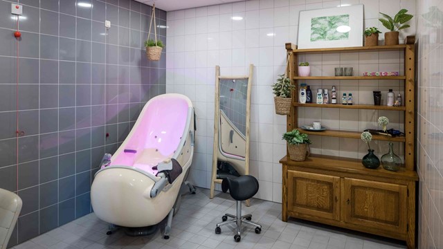 De badkamer