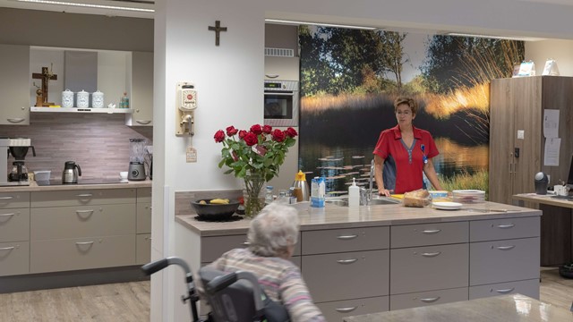 De gezamenlijke keuken