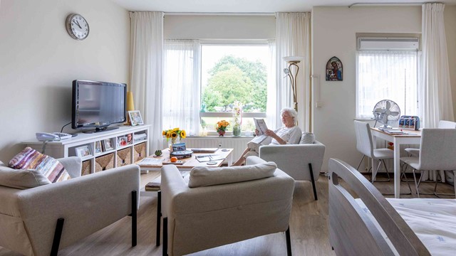 Een voorbeeld van een woning in Sint Antonius