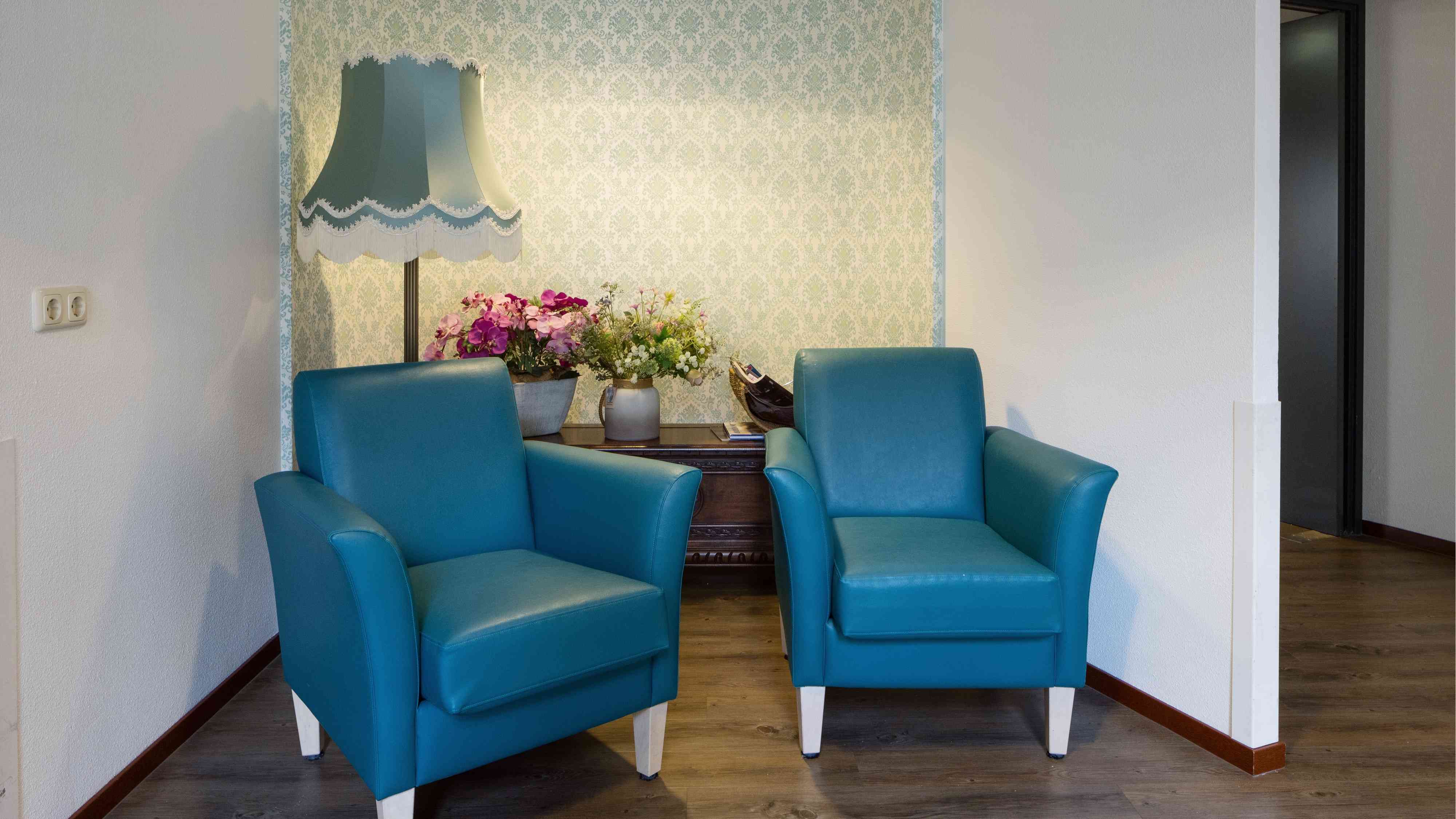 Een van de zithoekjes