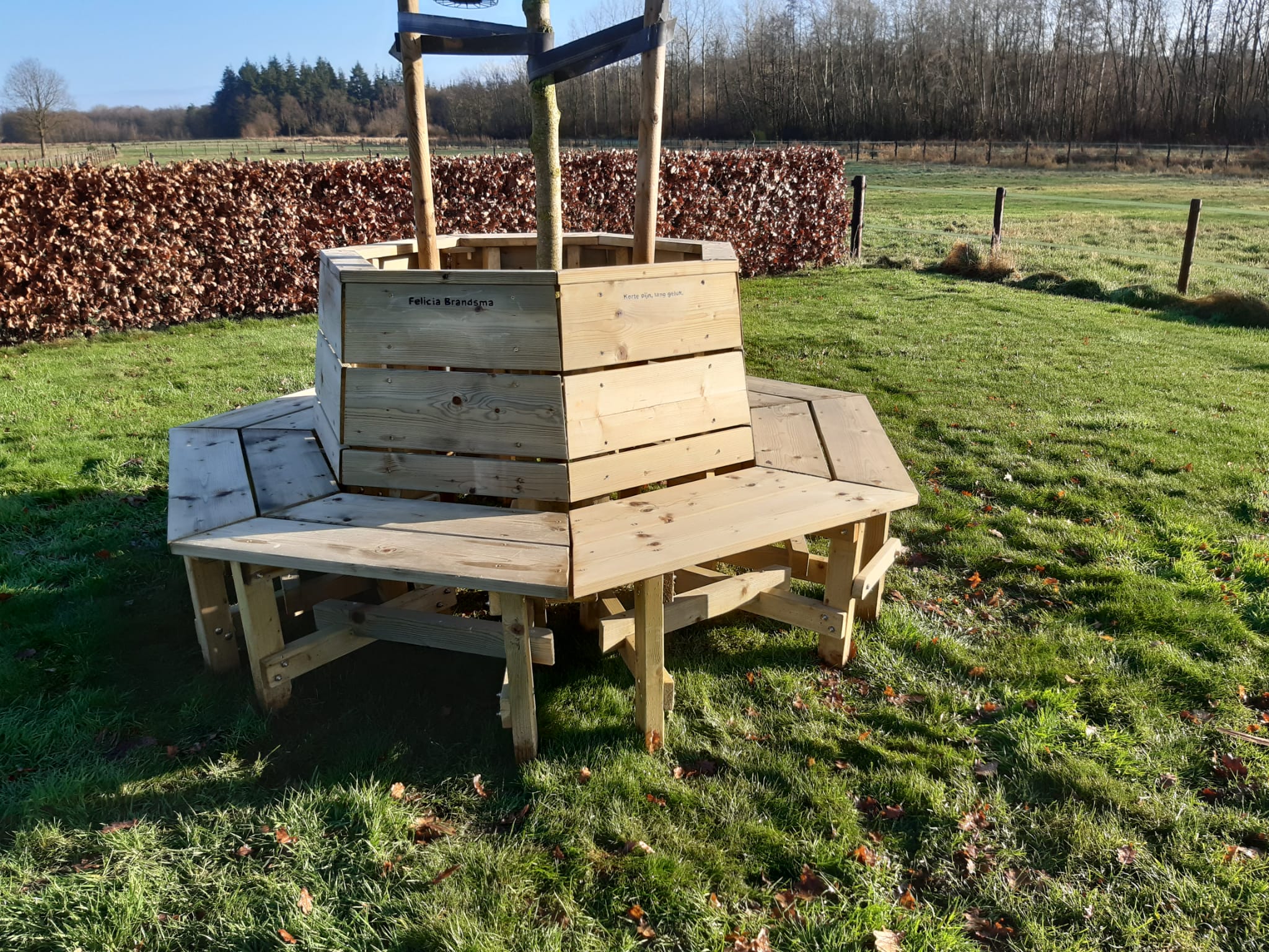 Tuinmeubel van steigerhout