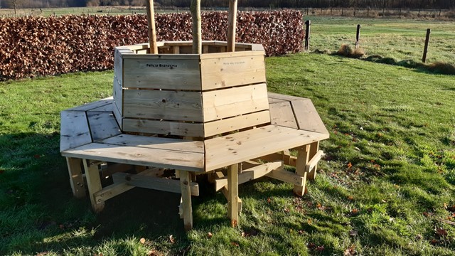 Tuinmeubel van steigerhout