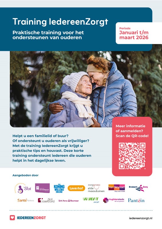 Poster training IedereenZorgt