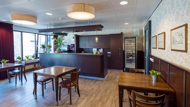 De gezelschapsruimte