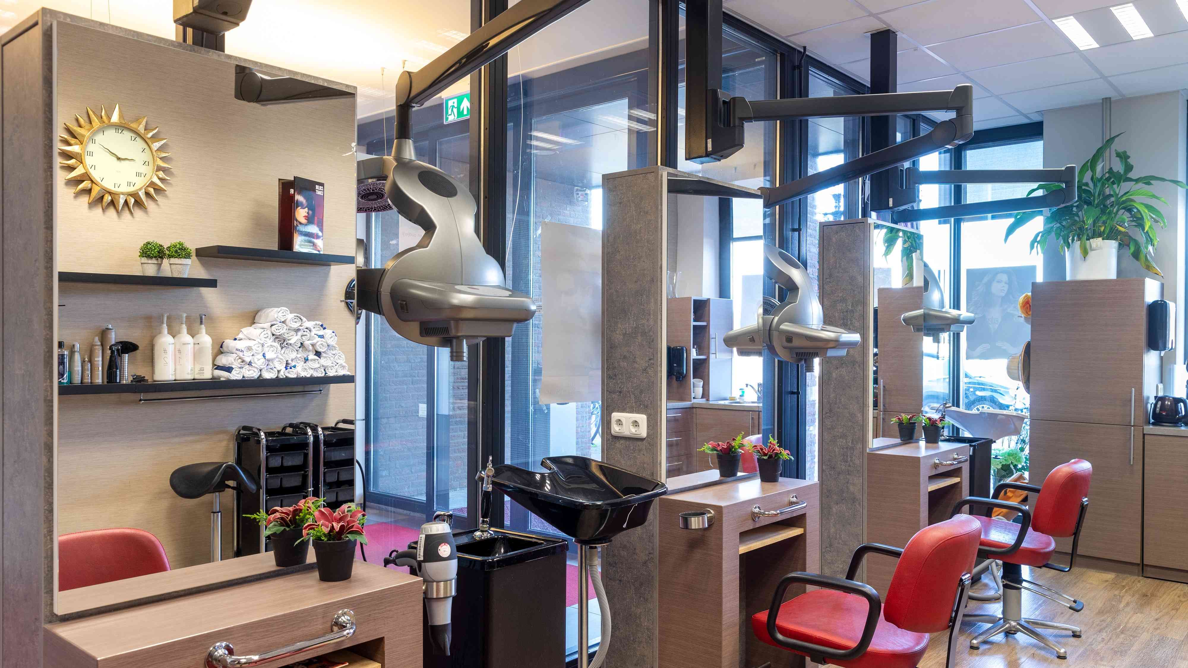 De kapsalon in Catharinahof