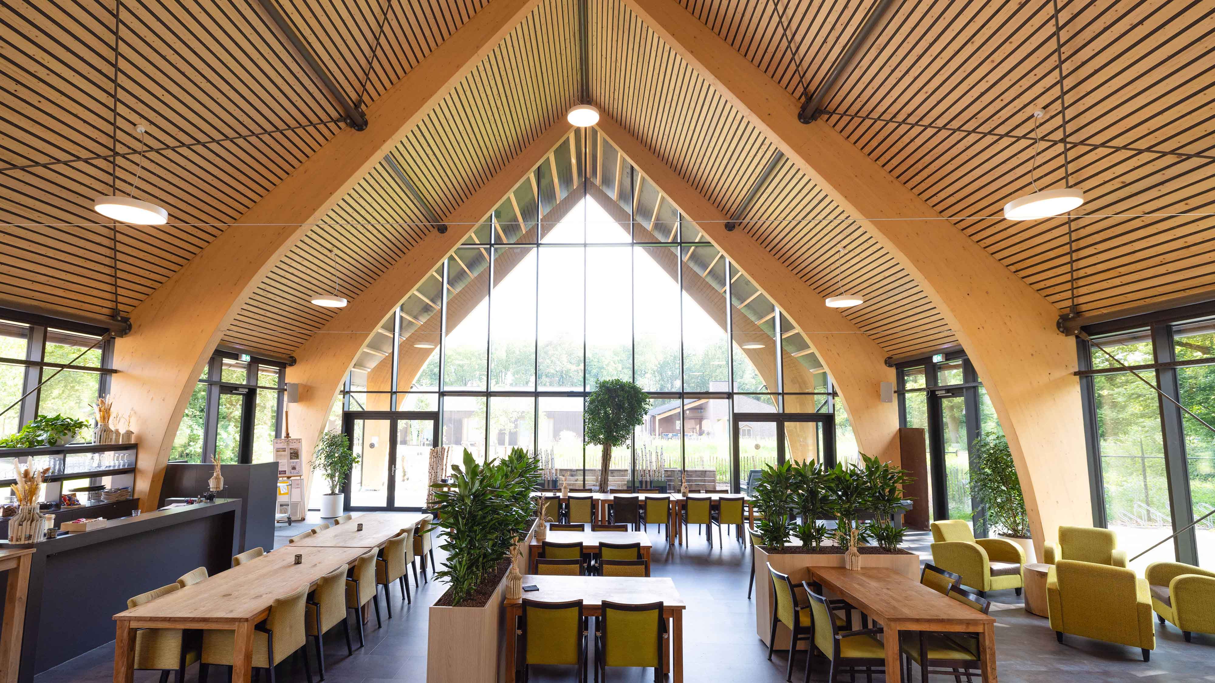 Binnenkant van het restaurant