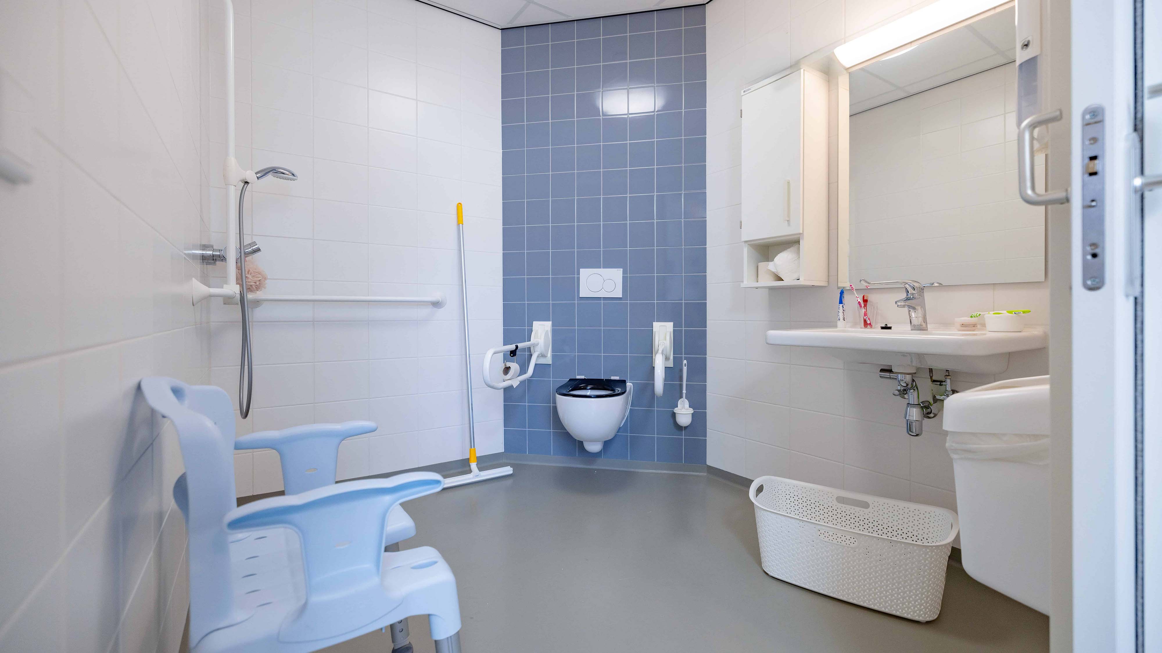 Voorbeeld van een badkamer 