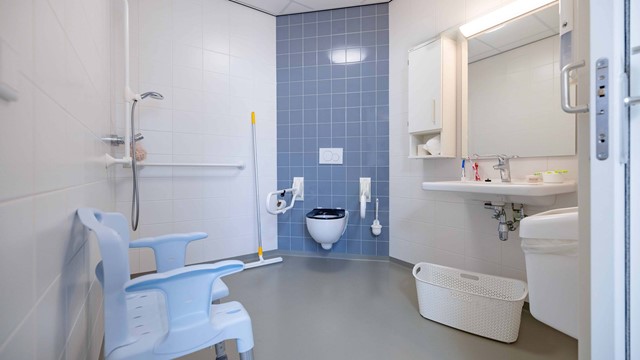 Voorbeeld van een badkamer